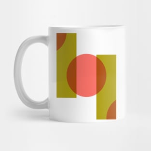 80s vibe reddish & olive Mug